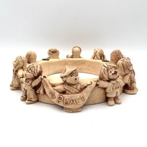 Abbey Press Candlestick Holder Unisex OS Beige Good Vintage Children Ring